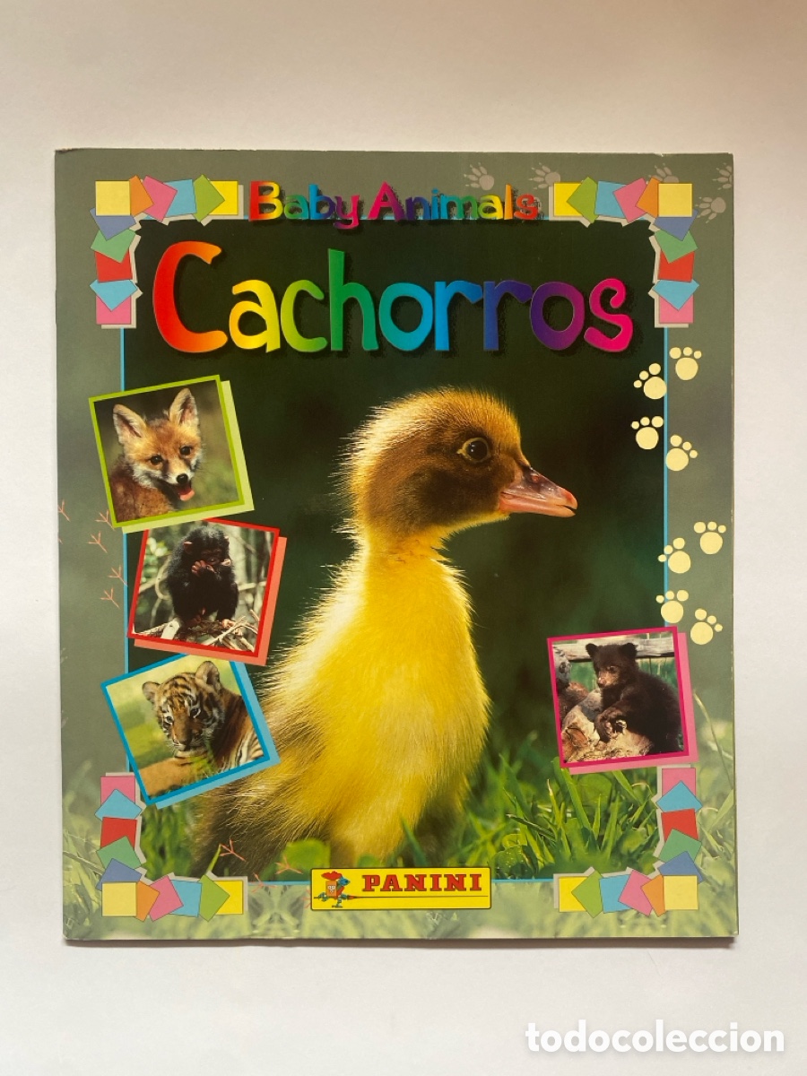 Coleccionismo &aacute;lbum: &Aacute;lbum de cromos Baby Animals Cachorros COMPLETO