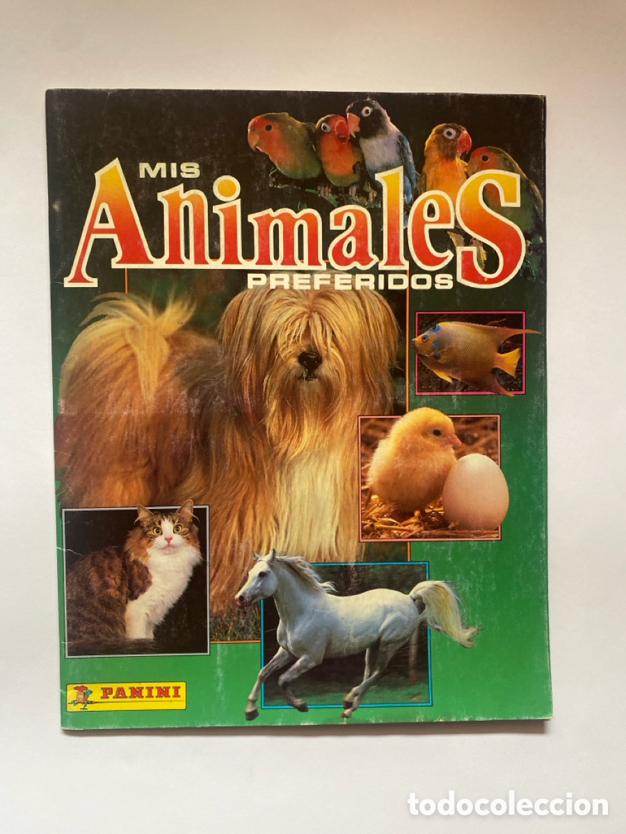 Coleccionismo &aacute;lbum: &Aacute;lbum de cromos Mis Animales Preferidos COMPLETO