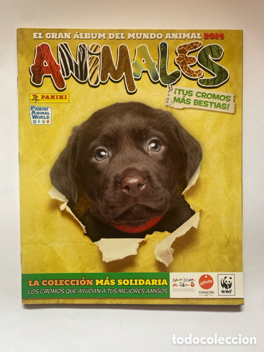 Coleccionismo &aacute;lbum: &Aacute;lbum de cromos El Gran &Aacute;lbum del Mundo Animal 2014 Animales COMPLETO CROMOS SIN PEGAR