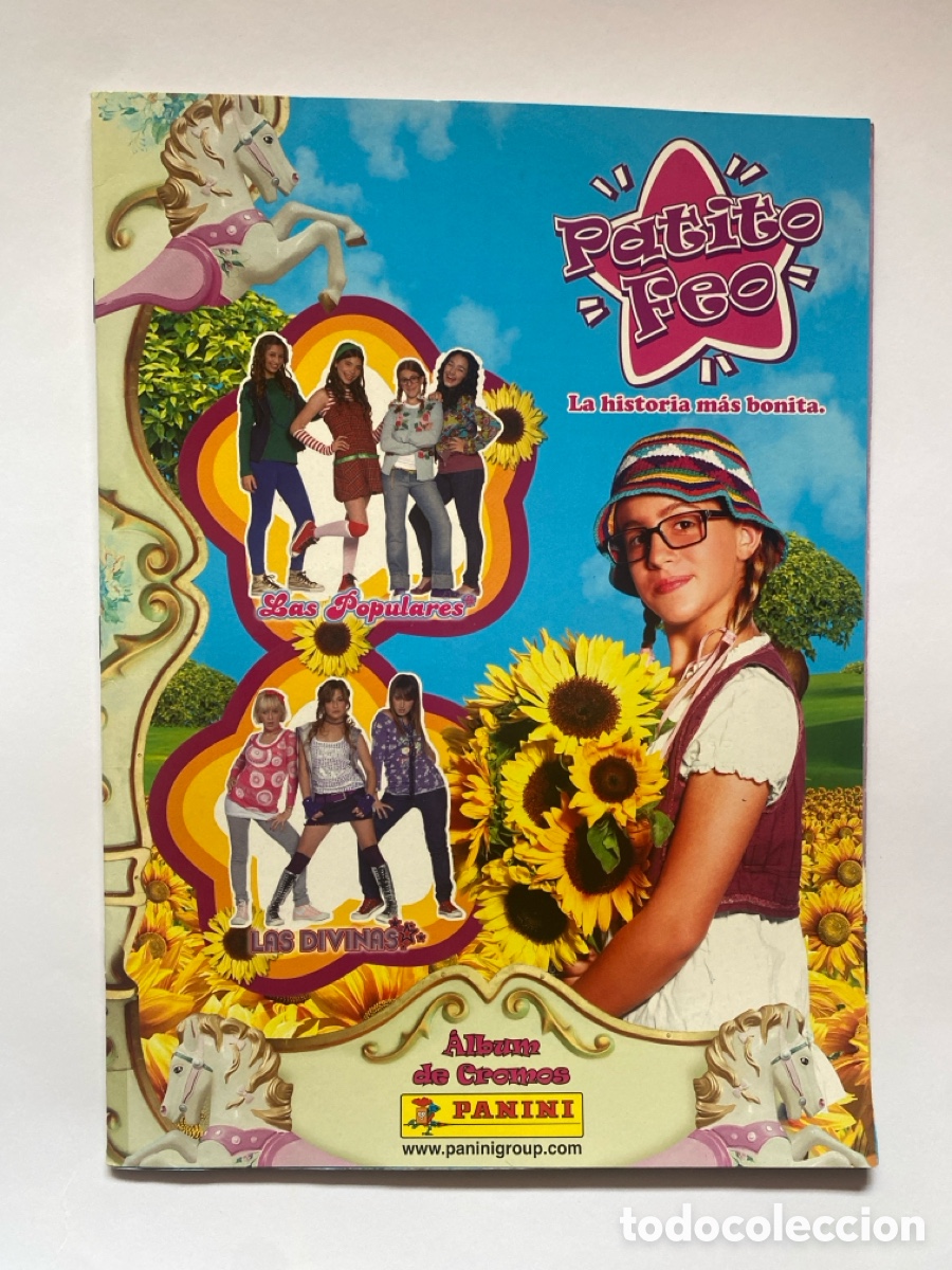 Collectionnisme Album: Alb&uacute;m de cromos Patito Feo La Historia M&aacute;s Bonita COMPLETO
