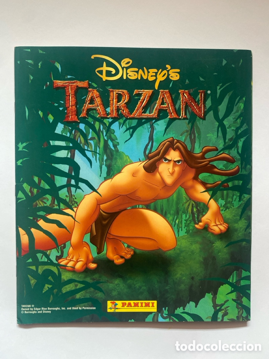 Coleccionismo &aacute;lbum: &Aacute;lbum de cromos Tarzan Disney COMPLETO