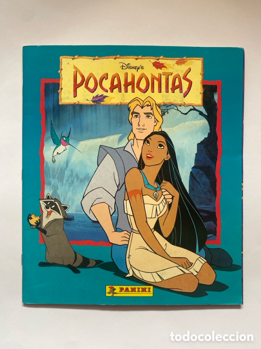 Coleccionismo &aacute;lbum: &Aacute;lbum de cromos Pocahontas Disney COMPLETO