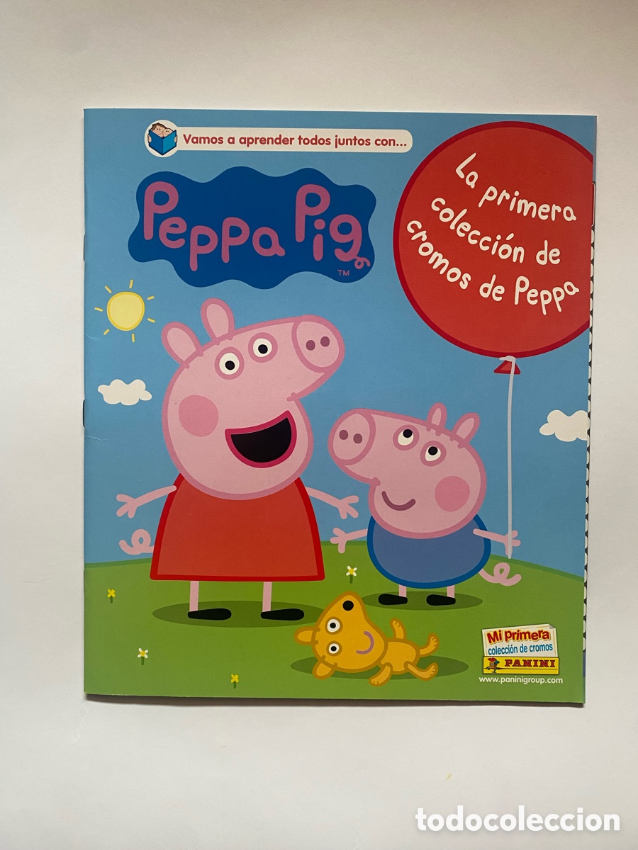 Coleccionismo &aacute;lbum: &Aacute;lbum de cromos Peppa Pig La primera colecci&oacute;n de cromos de Peppa COMPLETO CROMOS SIN PEGAR