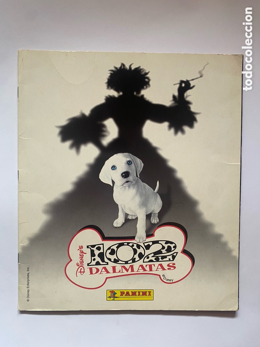 Coleccionismo &aacute;lbum: &Aacute;lbum de Cromos 102 Dalmatas Disney COMPLETO