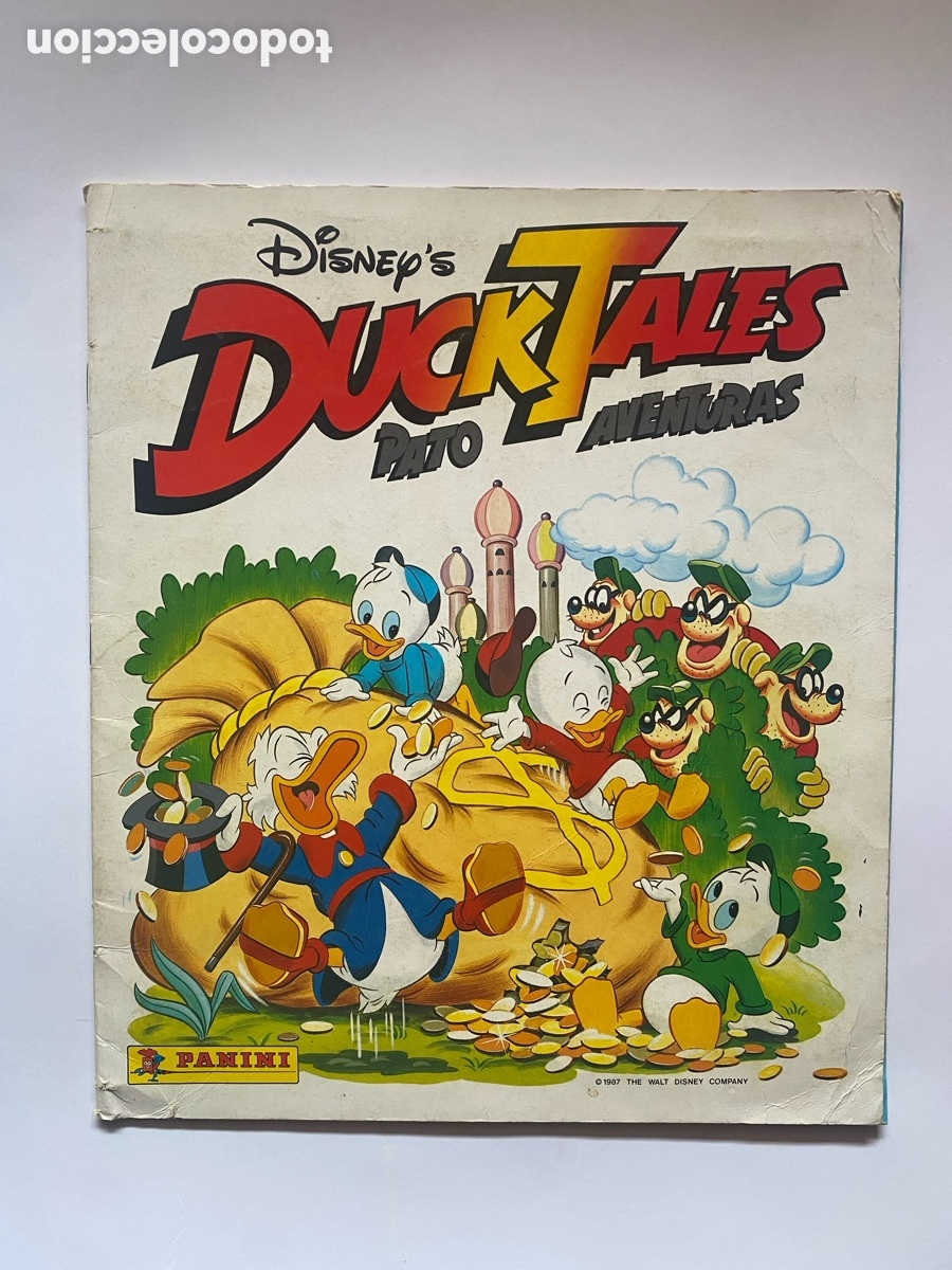 Coleccionismo &aacute;lbum: &Aacute;lbum de cromos Duck Tales, Pato Aventuras COMPLETO