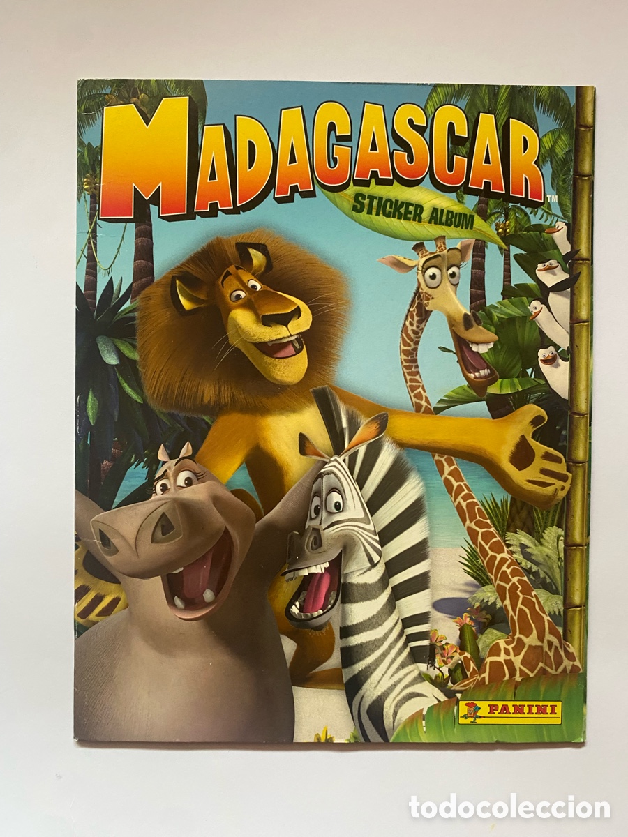 Coleccionismo &aacute;lbum: &Aacute;lbum de cromos Madagascar COMPLETO