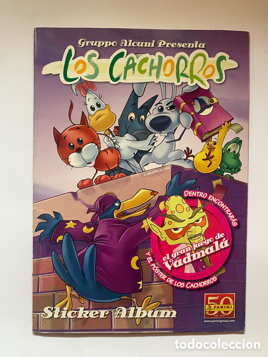 Coleccionismo &aacute;lbum: &Aacute;lbum de cromos Los Cachorros COMPLETO