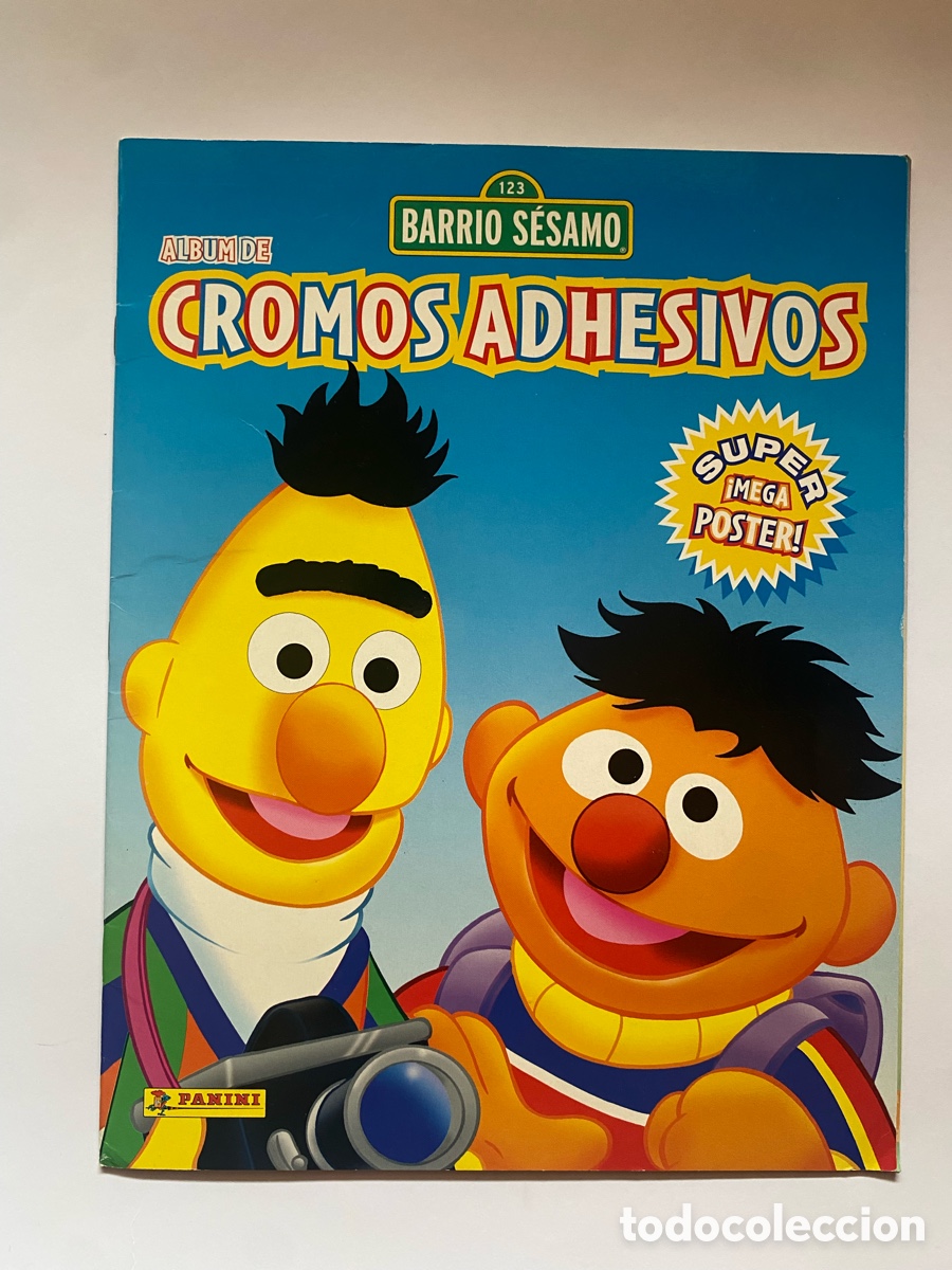 Coleccionismo &aacute;lbum: &Aacute;lbum de cromos Barrio Sesamo COMPLETO