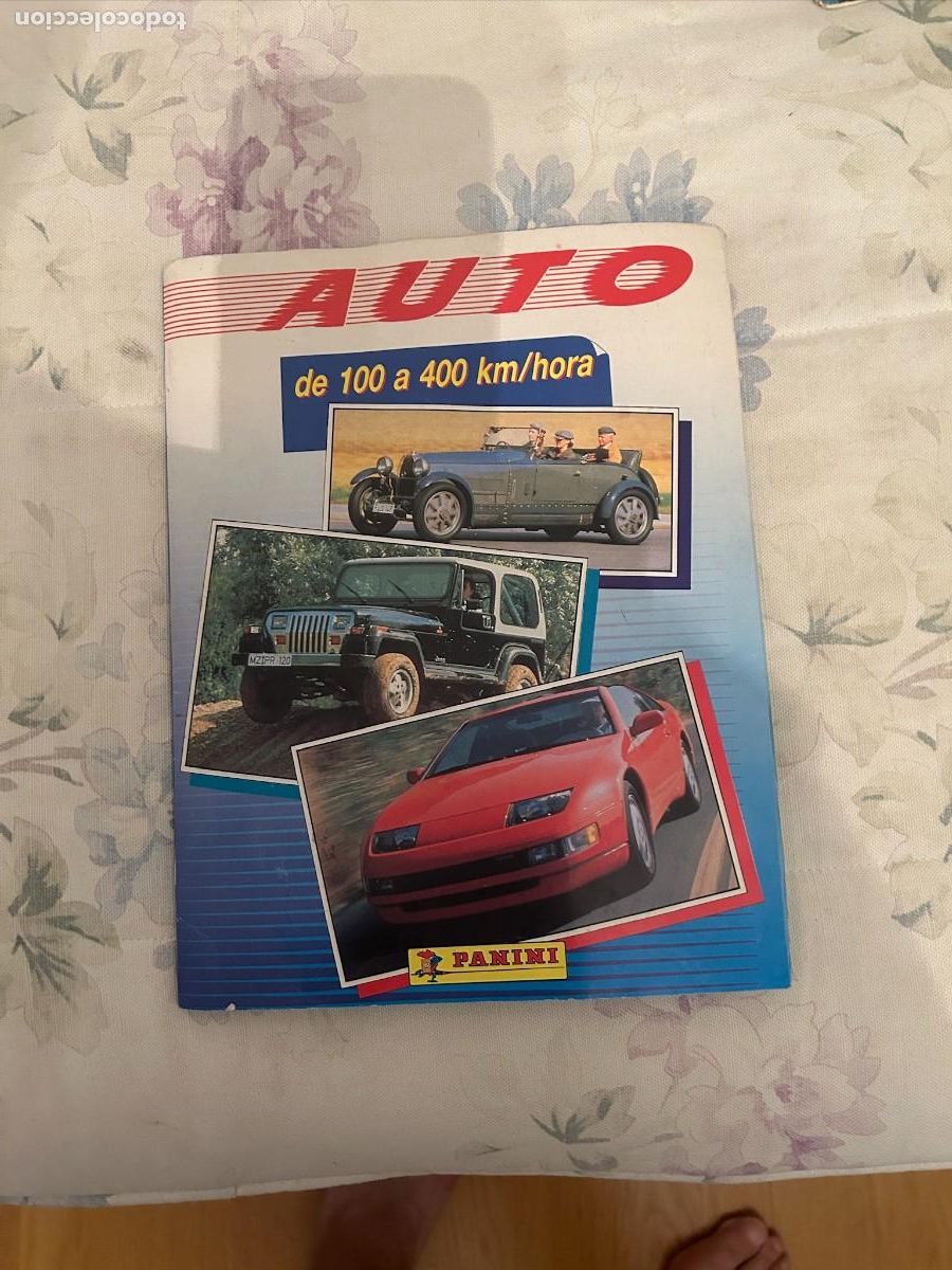 Coleccionismo &aacute;lbum: ALBUM DE CROMOS COLECCION COMPLETA DE AUTO DE 100 A 400 KILOMETROS POR HORA