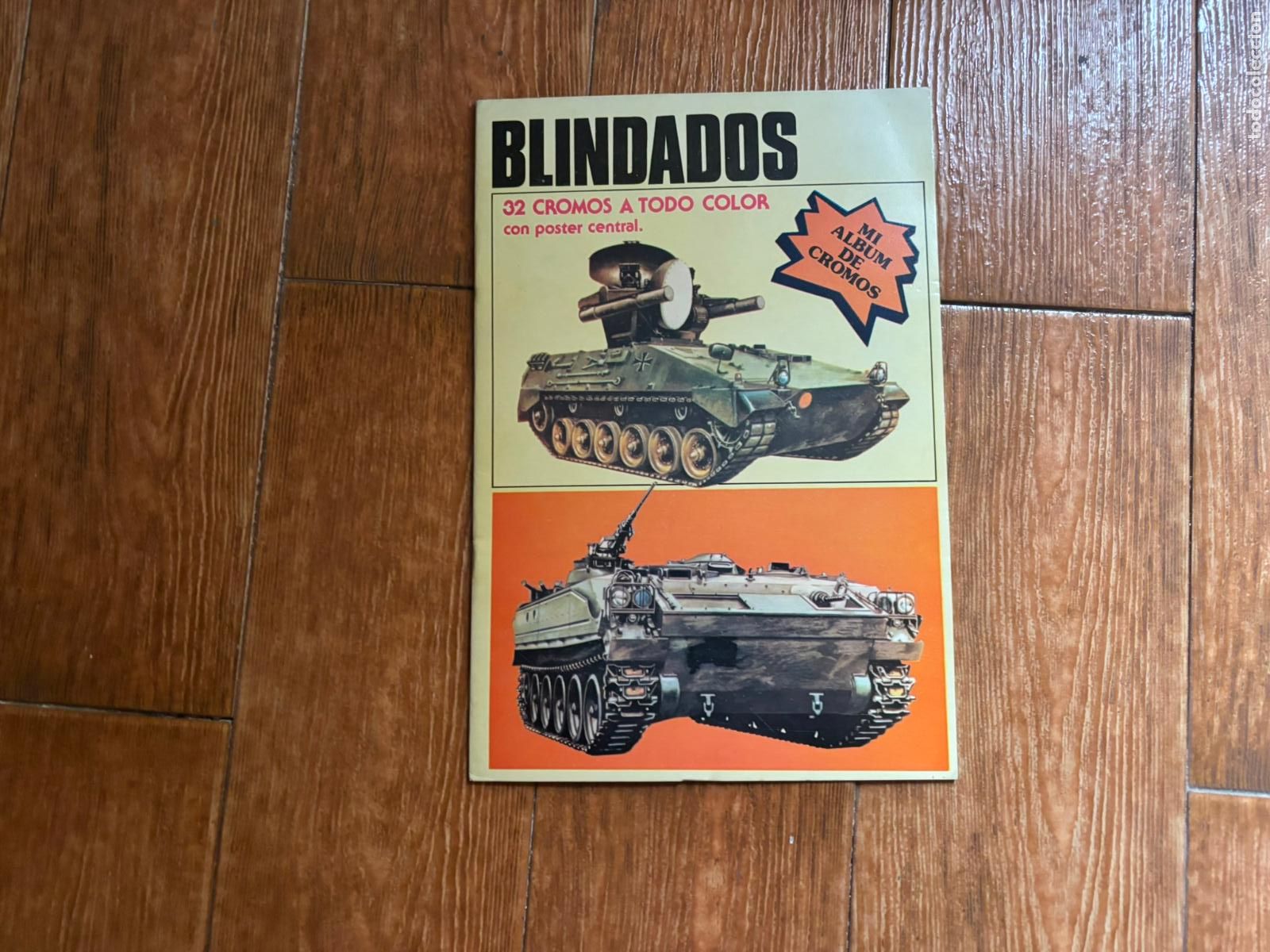 Coleccionismo &aacute;lbum: ALBUM DE CROMOS - BLINDADOS COMPLETO 32 CROMOS NUEVA SITUACION - 1979