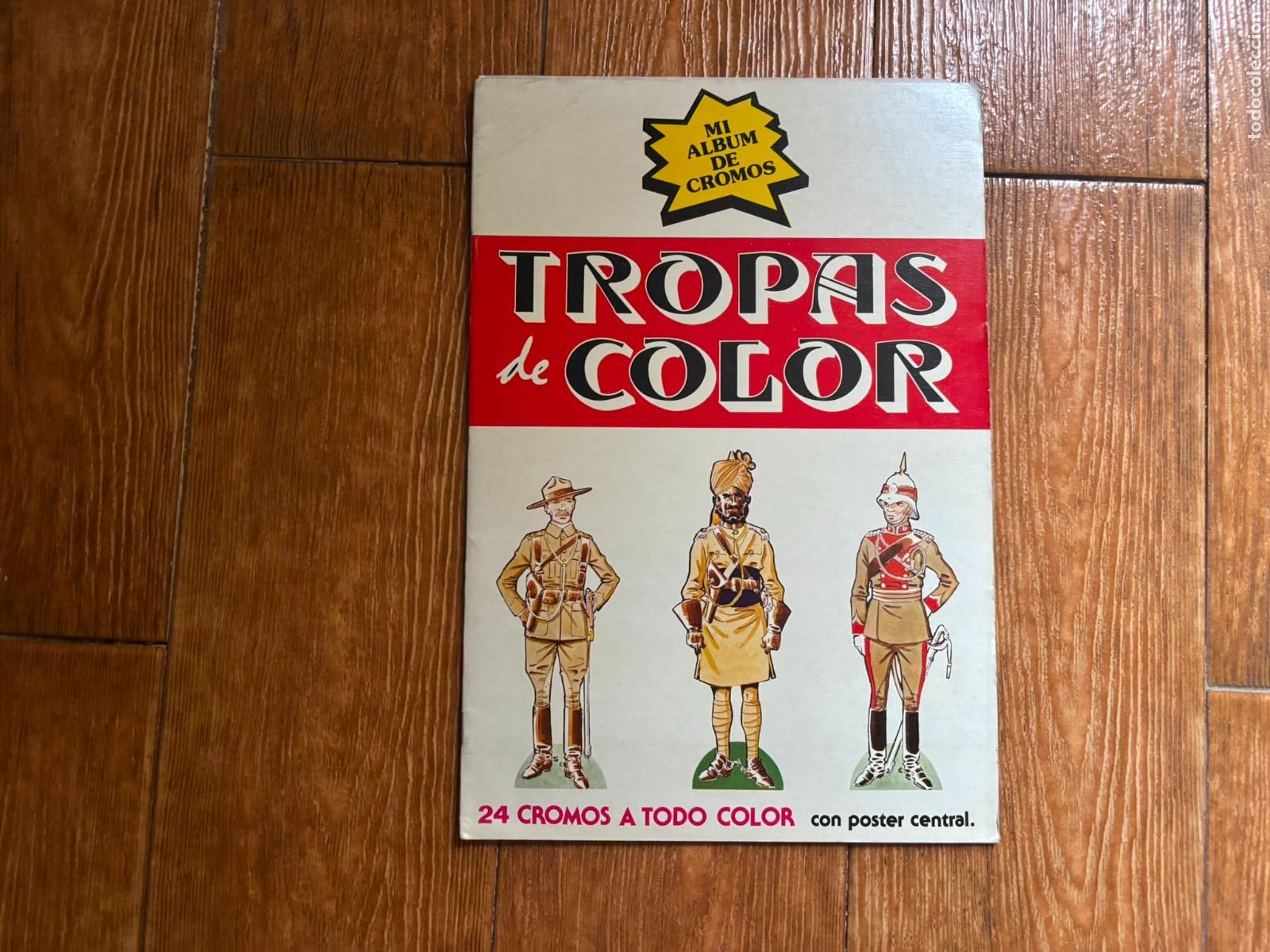Coleccionismo &aacute;lbum: TROPAS DE COLOR EDITORIAL NUEVA SITUACI&Oacute;N 1979 - ALBUM DE CROMOS COMPLETO