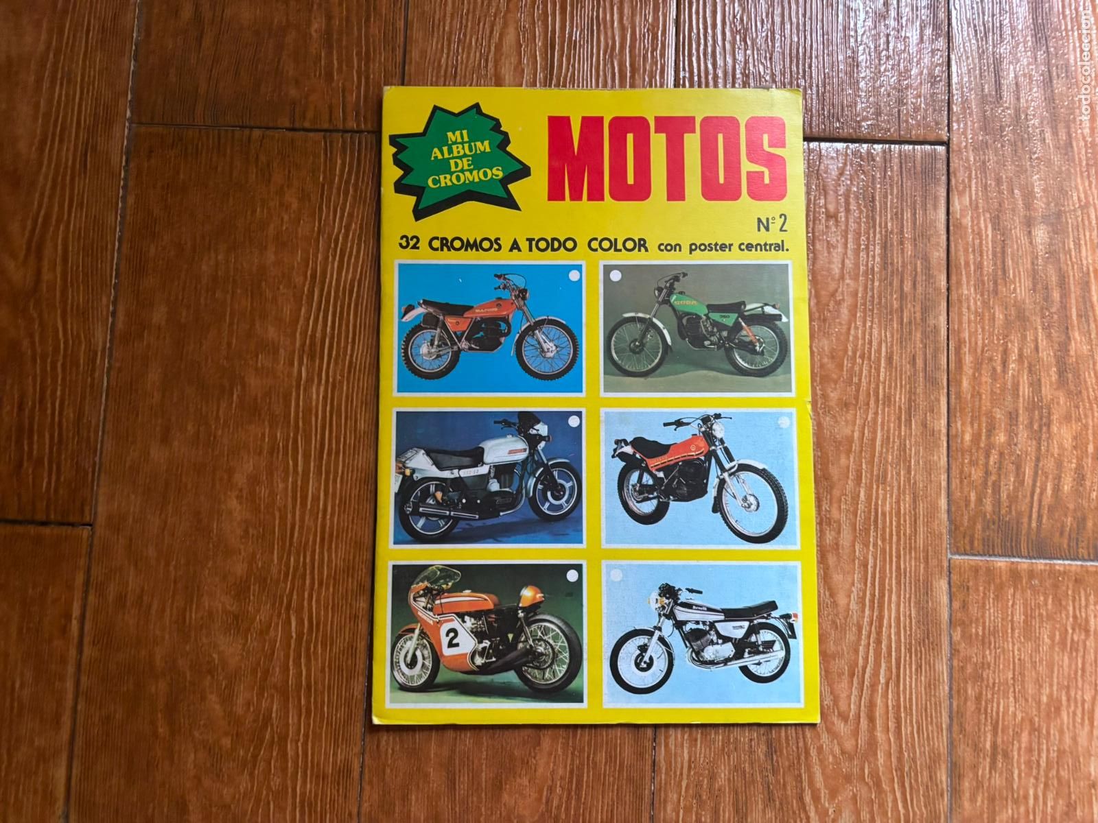 Coleccionismo &aacute;lbum: MOTOS EDITORIAL NUEVA SITUACI&Oacute;N 1979 - ALBUM DE CROMOS COMPLETO