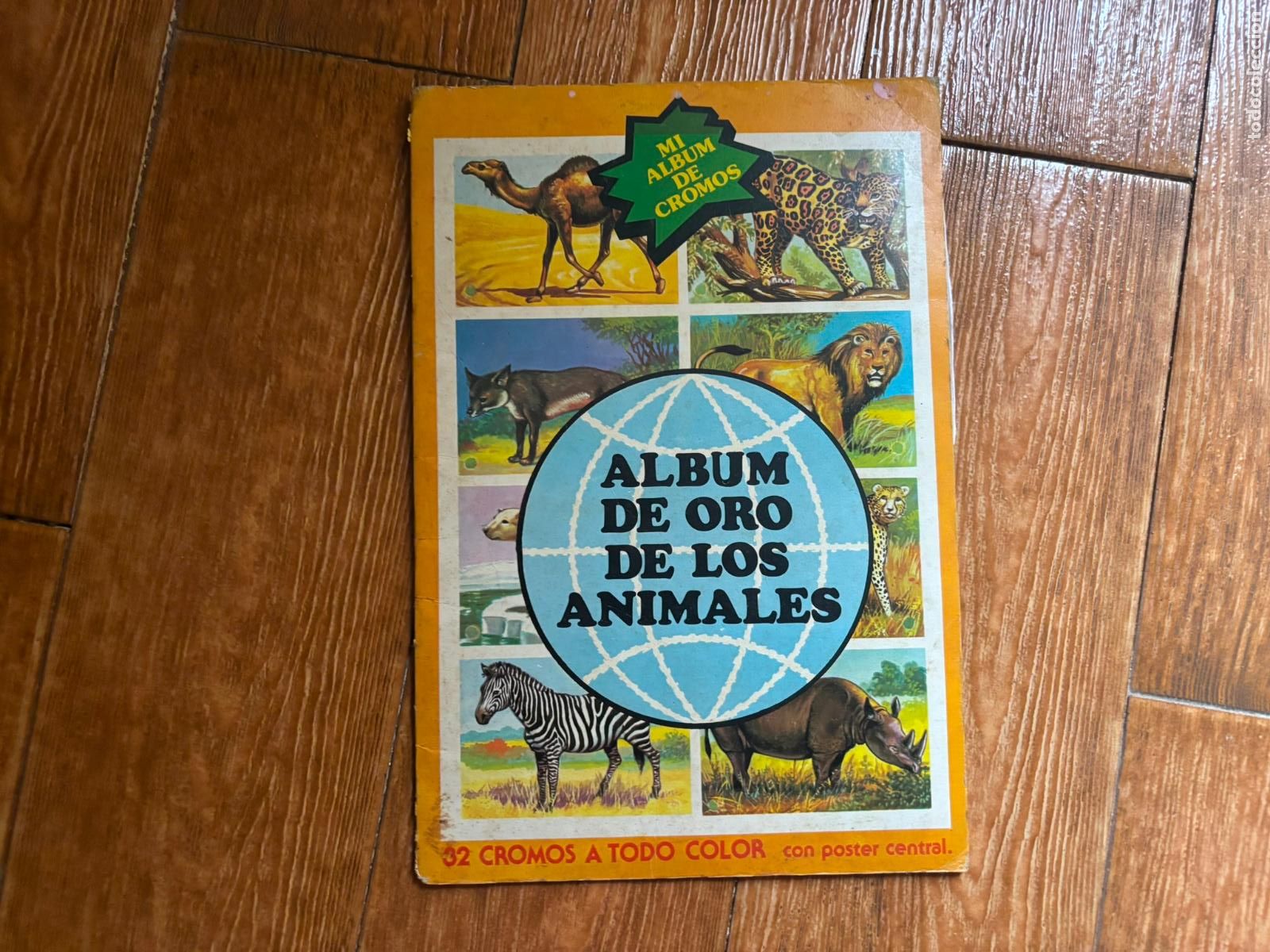 Coleccionismo &aacute;lbum: ALBUM DE OROR DE LOS ANIMALES EDITORIAL NUEVA SITUACI&Oacute;N 1979 - ALBUM DE CROMOS COMPLETO