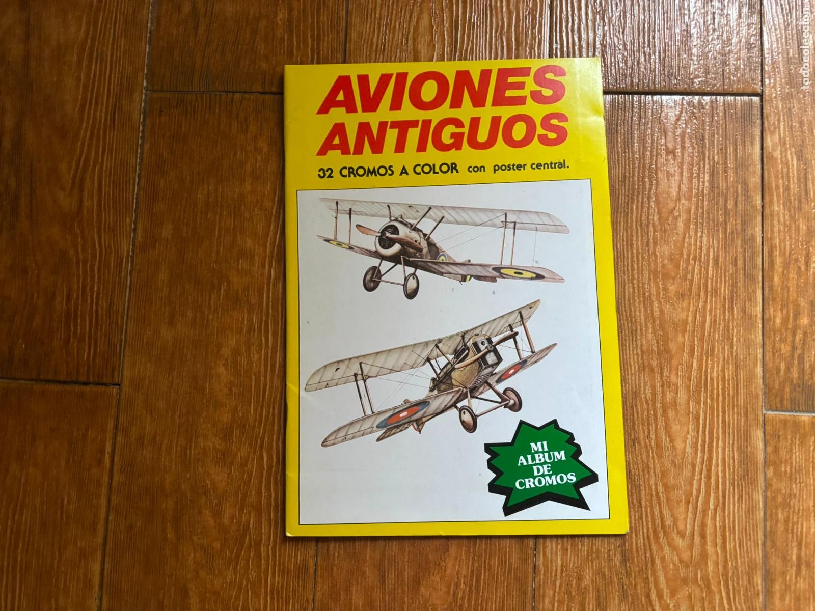 Coleccionismo &aacute;lbum: AVIONES ANTIGUOS ALBUM DE CROMOS COMPLETO