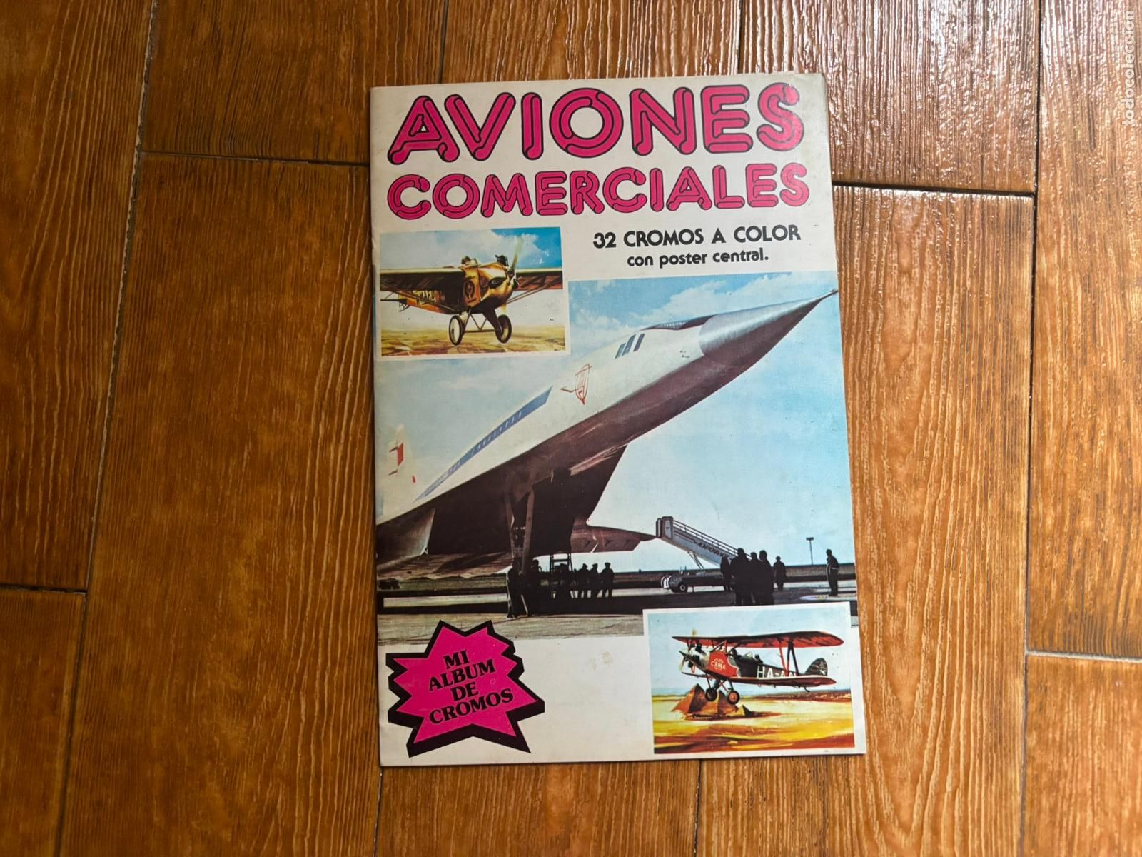 Coleccionismo &aacute;lbum: AVIONES COMERCIALES ALBUM DE CROMOS COMPLETO