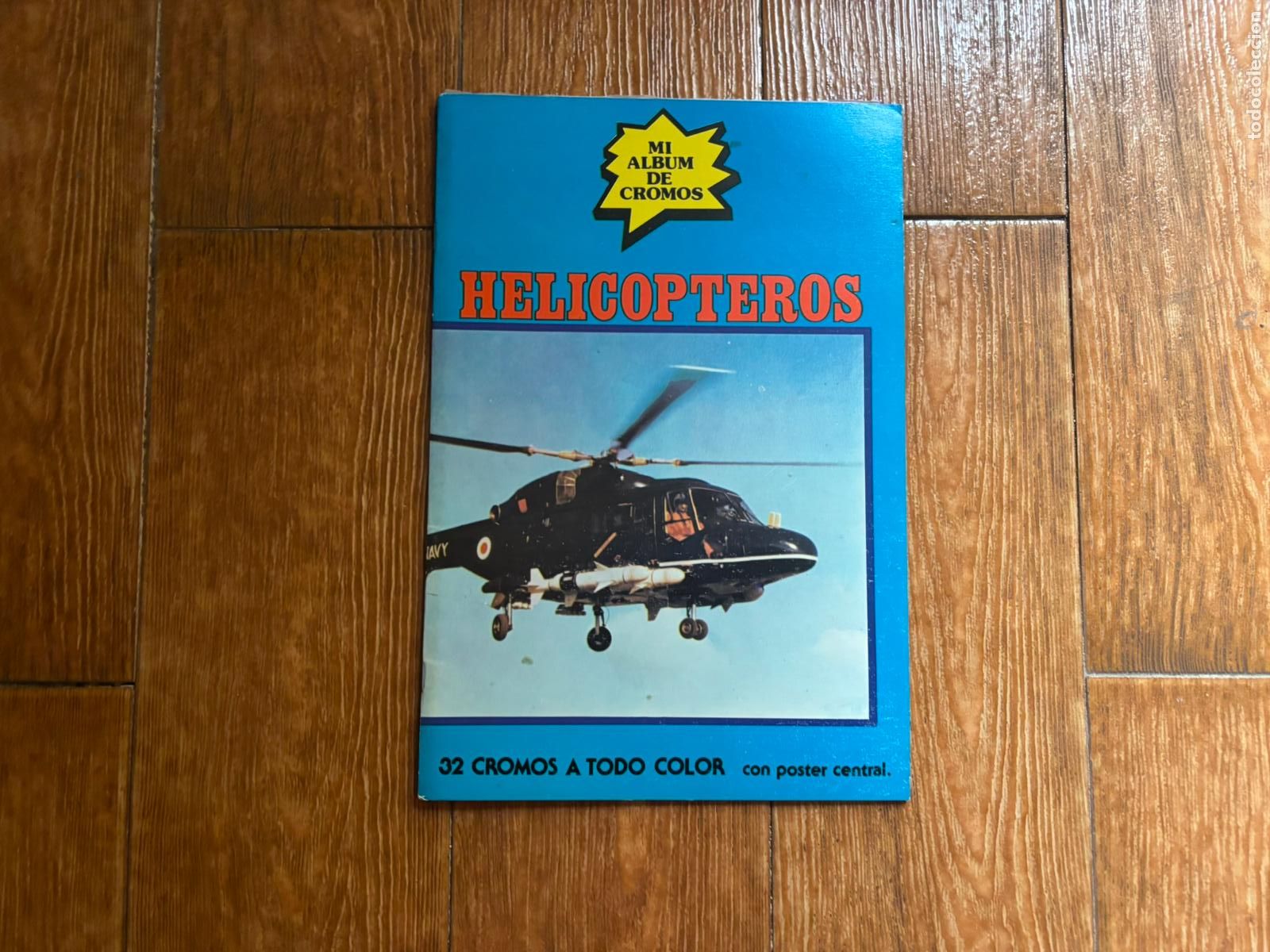 Coleccionismo &aacute;lbum: HELICOPTEROS ALBUM DE CROMOS COMPLETO