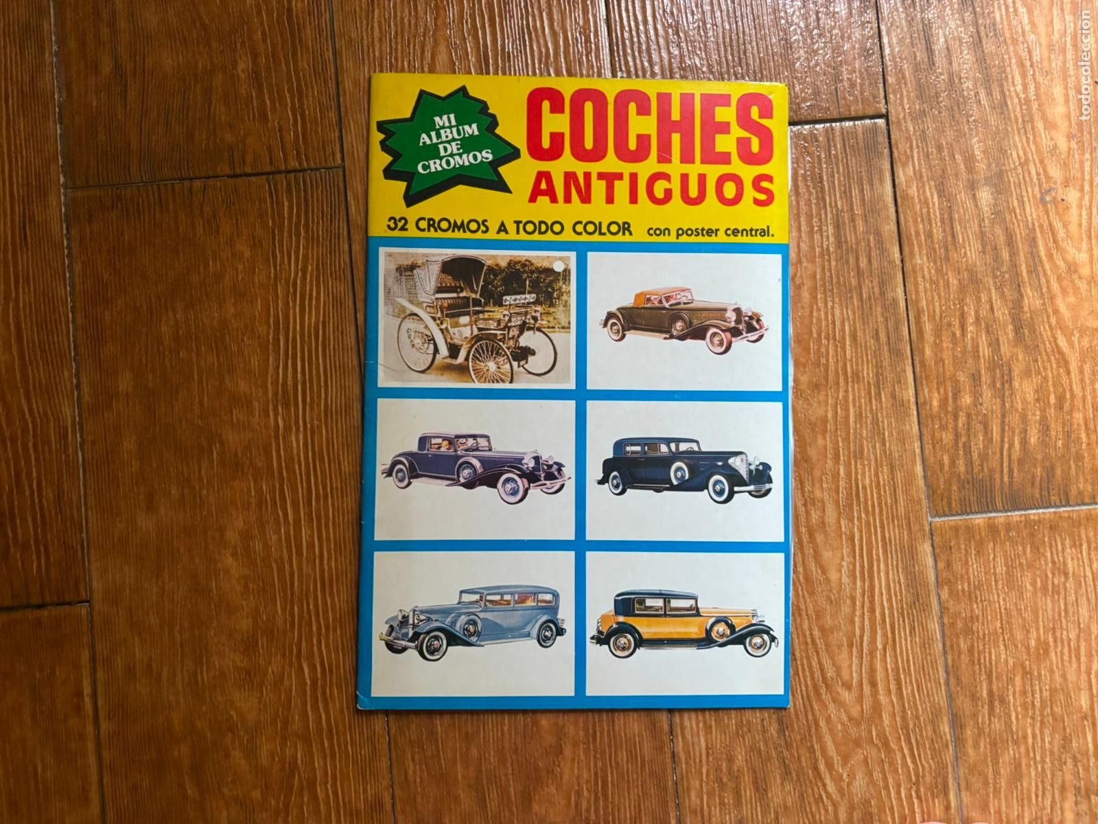 Coleccionismo &aacute;lbum: COCHES ANTIGUOS N&ordm; 1 ALBUM DE CROMOS COMPLETO