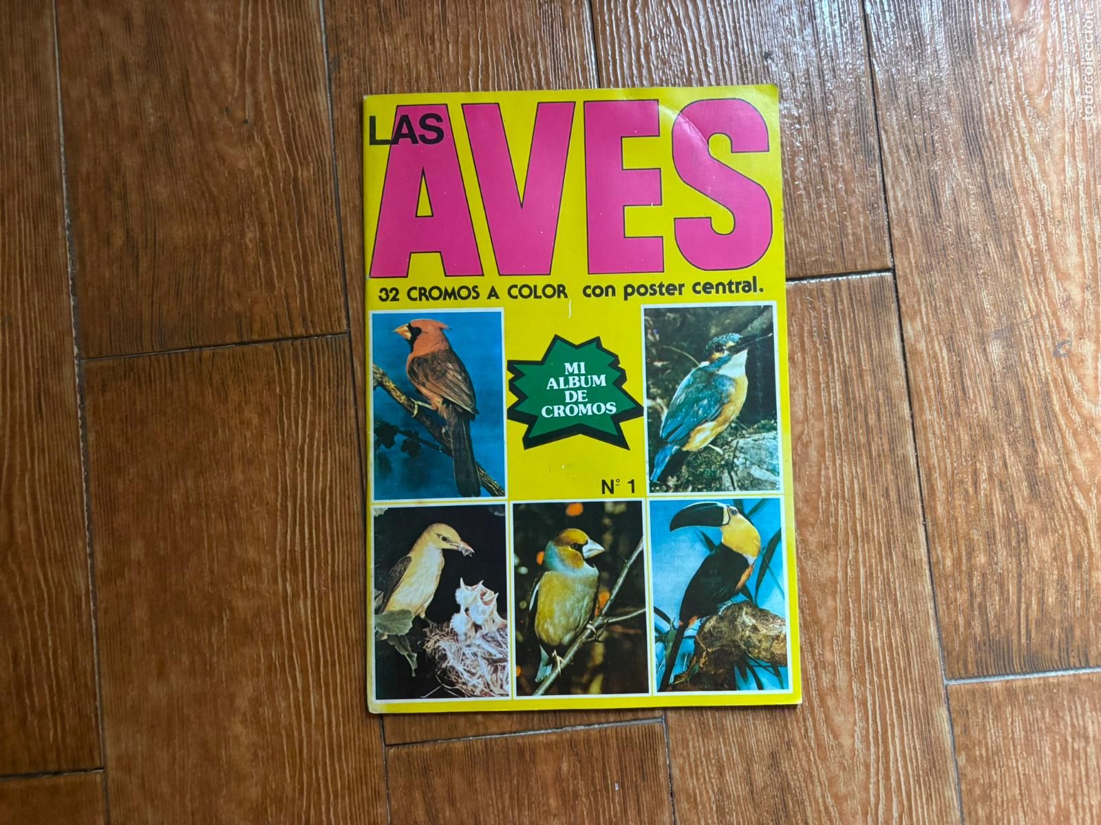 Coleccionismo &aacute;lbum: LAS AVES N&ordm; 1 ALBUM DE CROMOS COMPLETO