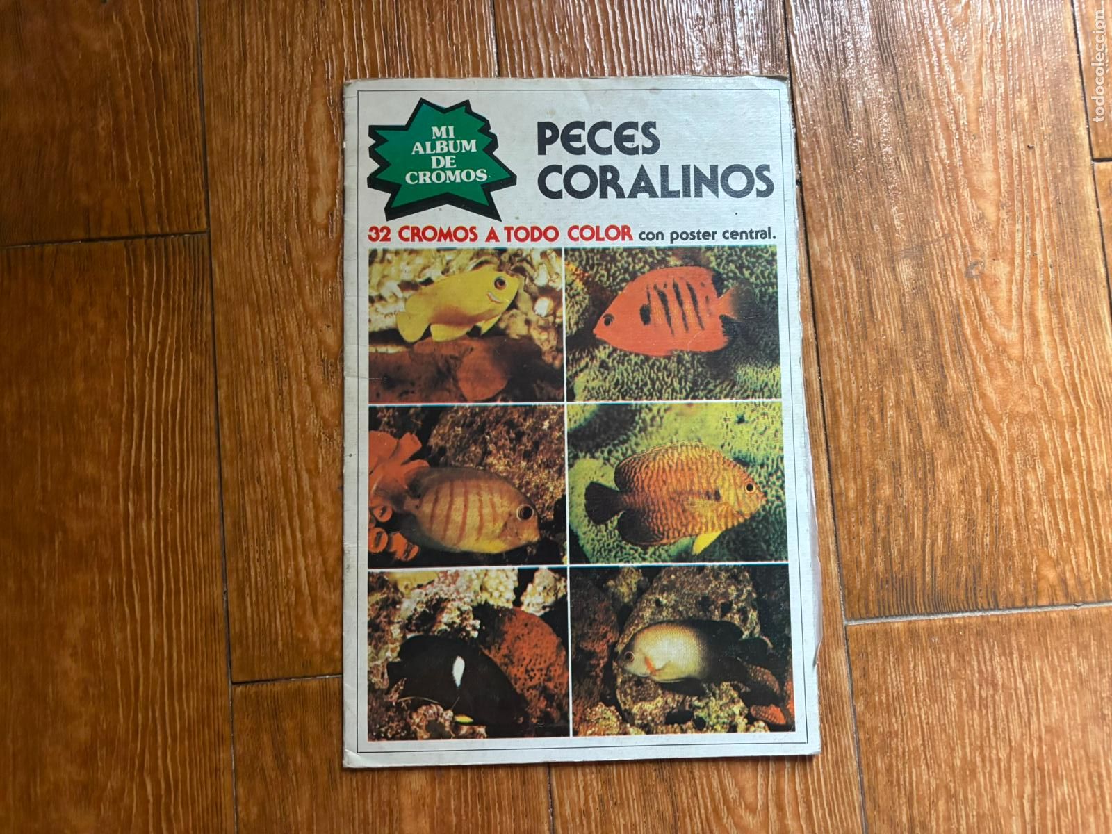Coleccionismo &aacute;lbum: PECES CORALINOS ALBUM DE CROMOS COMPLETO