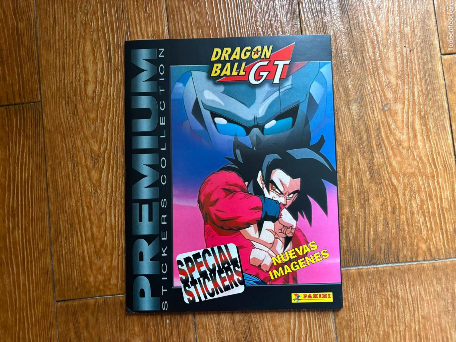 Coleccionismo &aacute;lbum: ALBUM DRAGON BALL GT PREMIUM STICKERS COLLECTION PANINI COMPLETO CON P&Oacute;STER ALBUM DE CROMOS COMPLETO