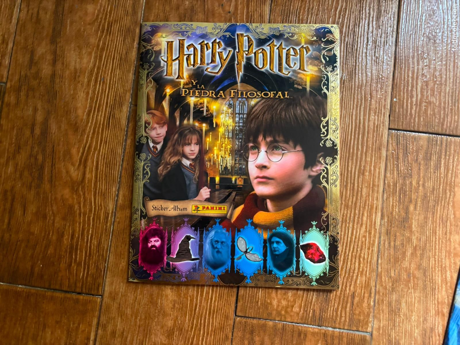 Coleccionismo &aacute;lbum: HARRY POTTER Y LA PIEDRA FILOSOFAL ALBUM DE CROMOS COMPLETO