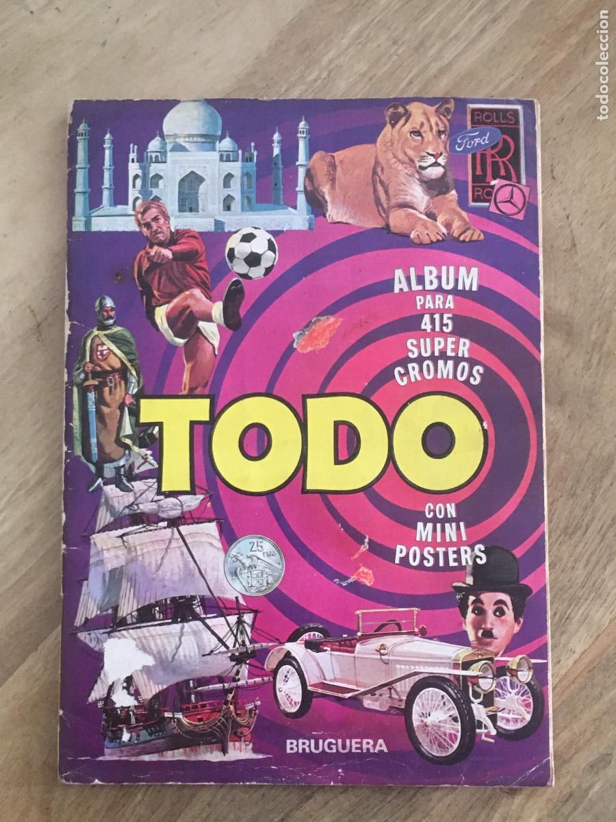 Collectable Albums: album todo de bruguera album de cromos casi completo solo faltan 13 cromos muy buen estado