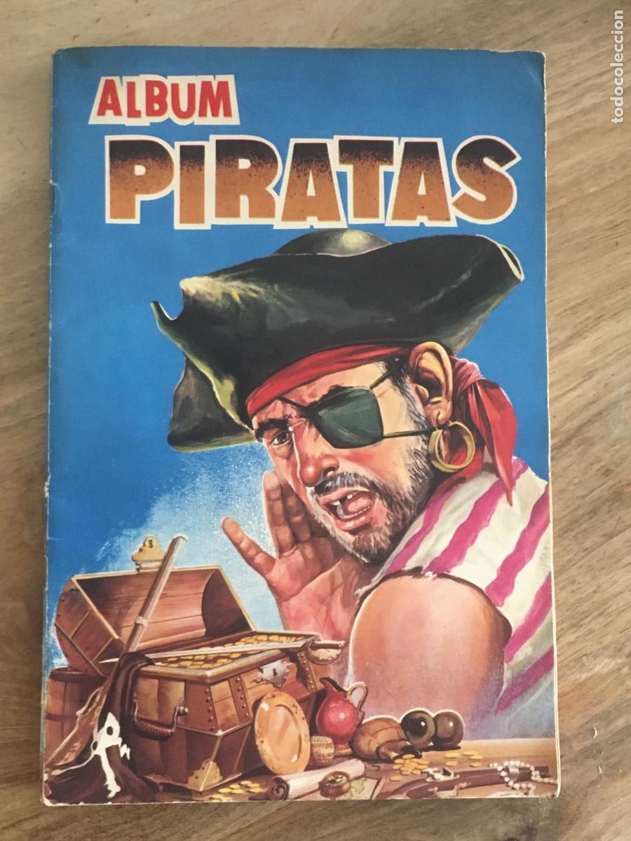 Coleccionismo &aacute;lbum: album piratas album de cromos completo perfecto estado como nuevo