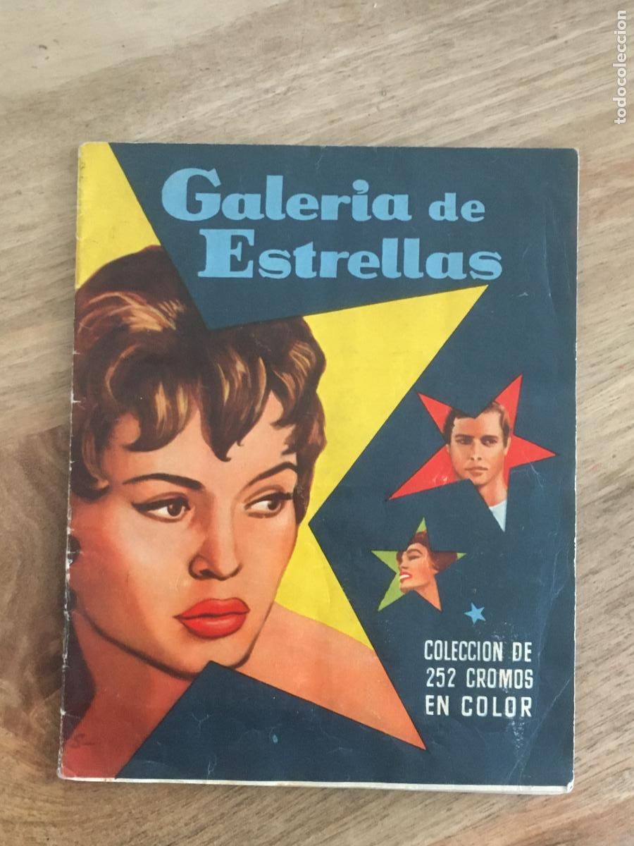 Coleccionismo &aacute;lbum: galeria de estrellas ruiz romero album de cromos completo perfecto estado como nuevo