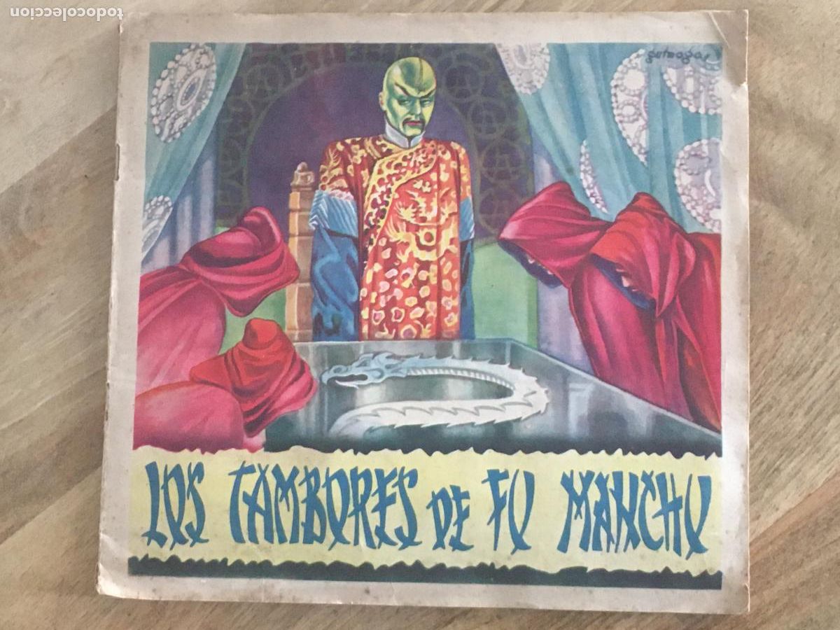 Coleccionismo &aacute;lbum: los tambores fu manchu fher album de cromos casi completo muy buen estado solo faltan 2 cromos