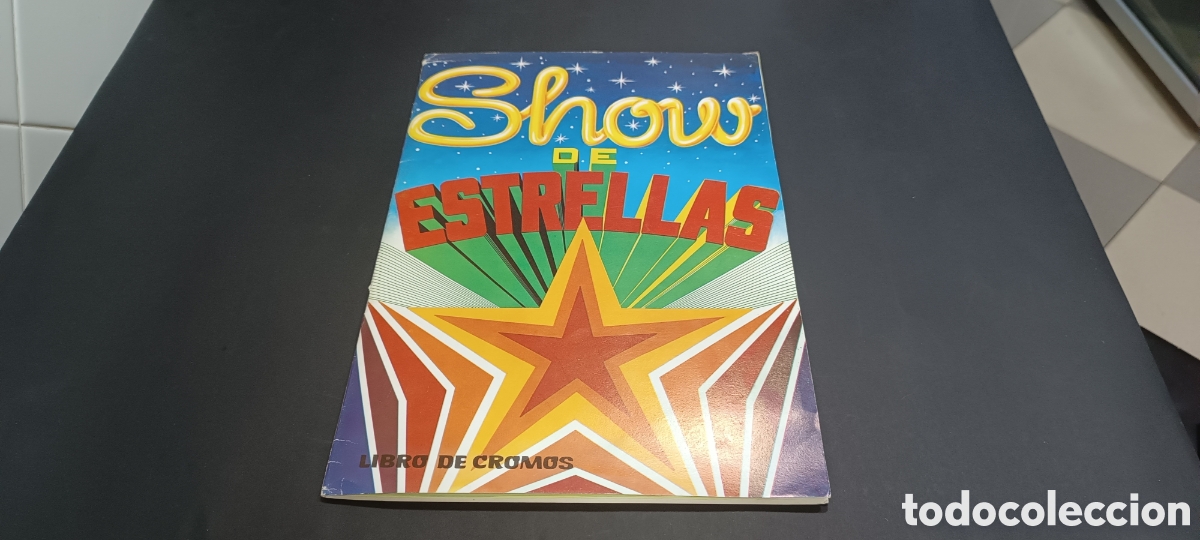 Coleccionismo &aacute;lbum: ALBUM - &rdquo; SHOW DE ESTRELLAS &rdquo;- COMPLETO 216 CROMOS - EDITORIAL MAGA 1982 - BUEN ESTADO