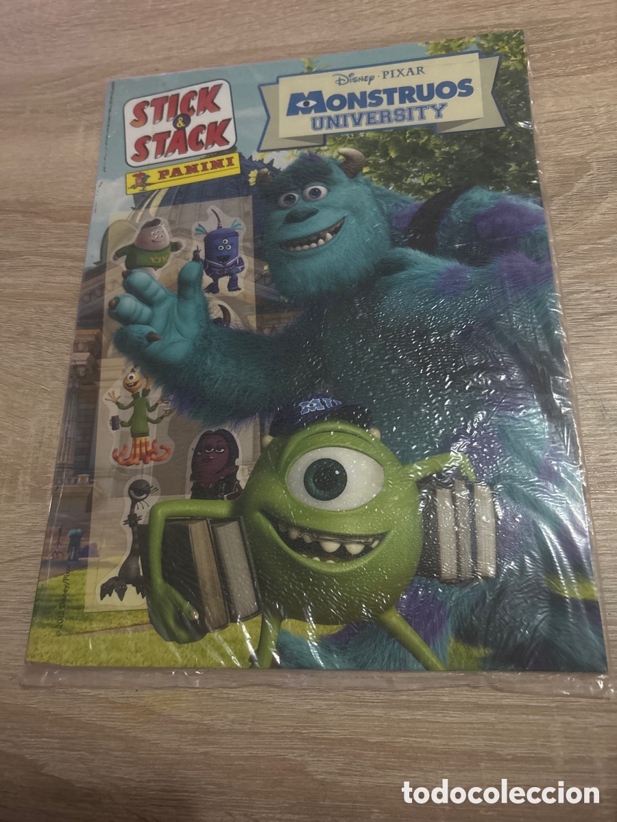 Coleccionismo &aacute;lbum: &Aacute;lbum precintado monstruos university de panini stick