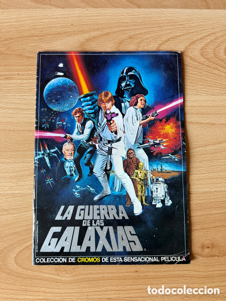 Coleccionismo &aacute;lbum: LA GUERRA DE LAS GALAXIAS STAR WARS ALBUM CROMOS COMPLETO PERFECTO ESTADO COMO NUEVO