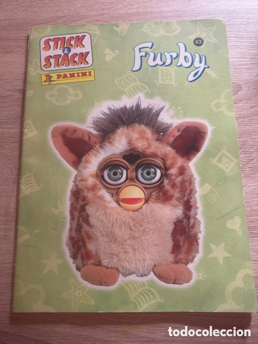 Coleccionismo &aacute;lbum: &Aacute;lbum completo furby stick stack de panini
