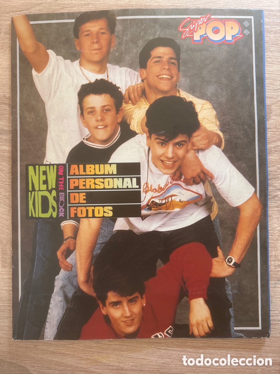 Coleccionismo &aacute;lbum: &Aacute;lbum completo new kids on the block de s&uacute;per pop