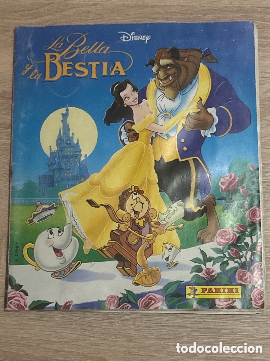 Coleccionismo &aacute;lbum: &Aacute;lbum completo de la bella y la bestia Disney panini