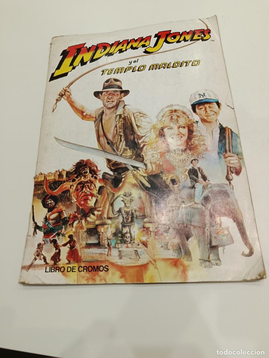 Coleccionismo &aacute;lbum: INDIANA JONES Y EL TEMPLO MALDITO - Ed. PACOSA DOS 1984 - ALBUM DE CROMOS COMPLETO - BUEN ESTADO