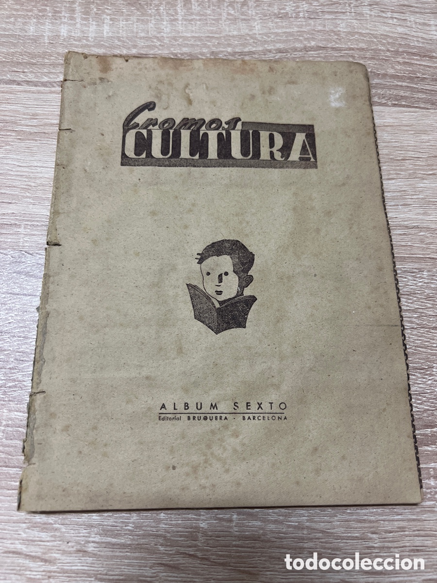 Coleccionismo &aacute;lbum: 1939 Bruguera &aacute;lbum completo Cromos cultura II