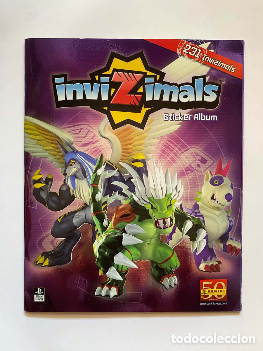 Coleccionismo &aacute;lbum: &Aacute;lbum de cromos Invizimals COMPLETO