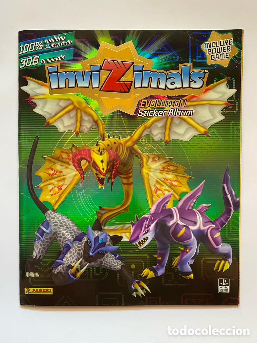 Coleccionismo &aacute;lbum: &Aacute;lbum de cromos Invizimals Evolution COMPLETO - Foto 1