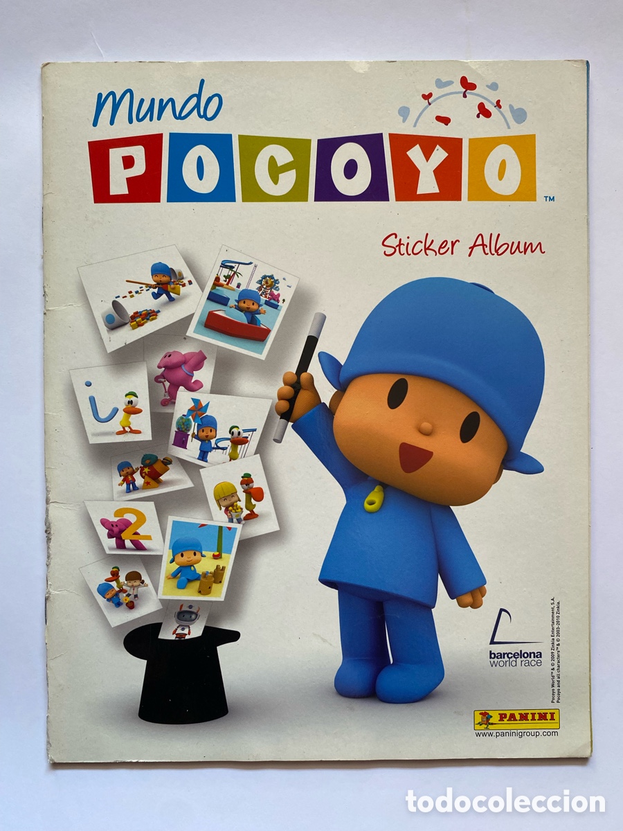 Coleccionismo &aacute;lbum: &Aacute;lbum de cromos Pocoyo COMPLETO
