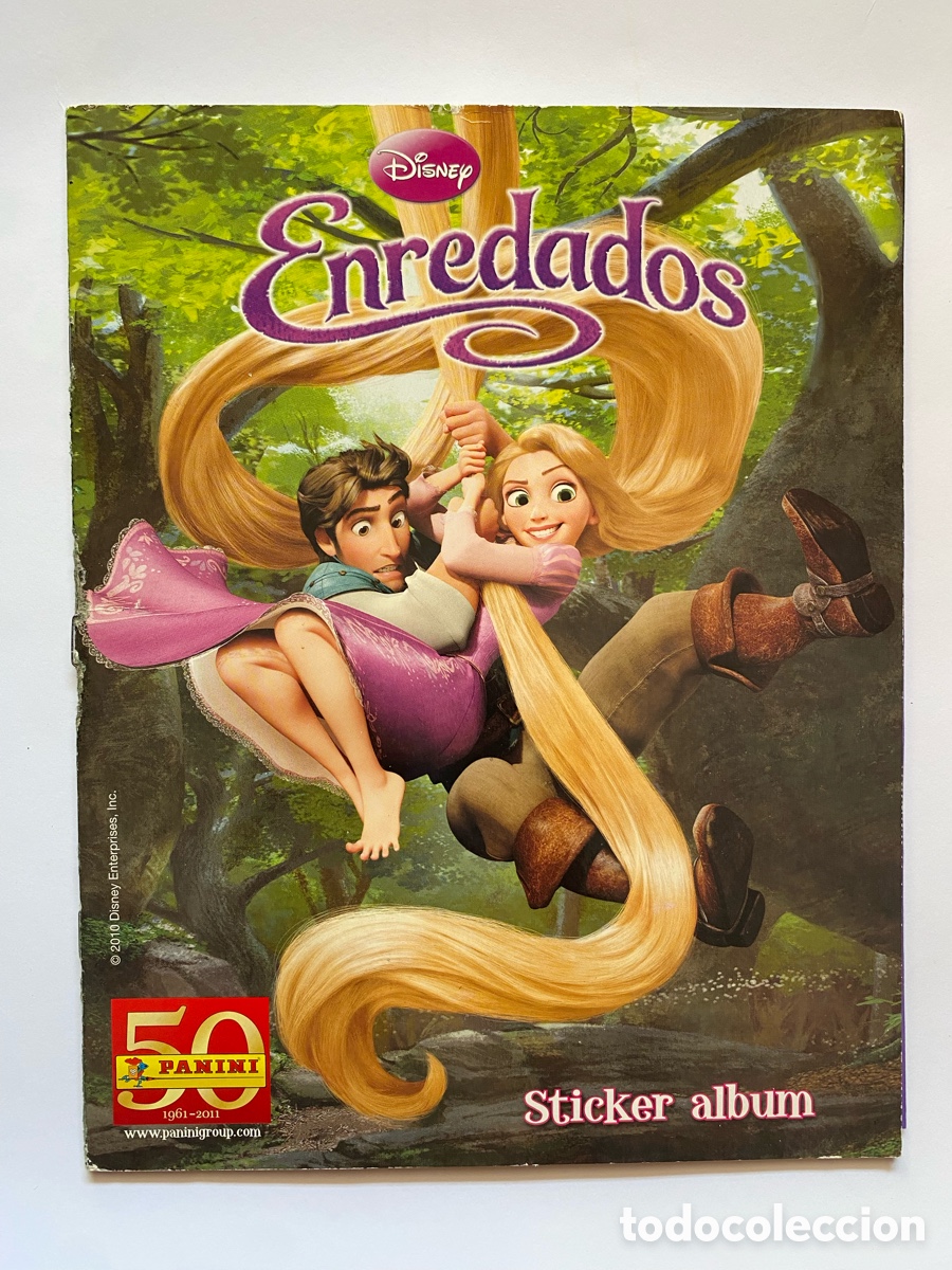 Coleccionismo &aacute;lbum: &Aacute;lbum de cromos Enrredados Disney COMPLETO