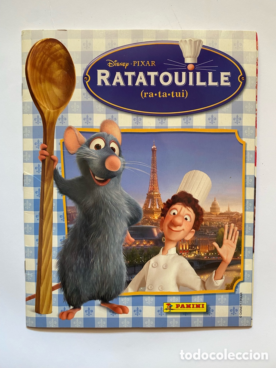 Coleccionismo &aacute;lbum: &Aacute;lbum de cromos Ratatouille COMPLETO