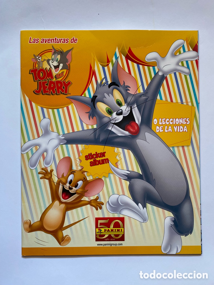 Coleccionismo &aacute;lbum: &Aacute;lbum de cromos Las Aventuras de Tom & Jerry o Lecciones de Vida