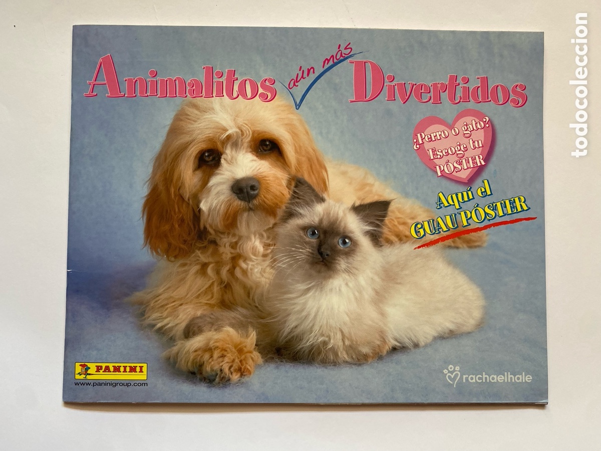 Coleccionismo &aacute;lbum: &Aacute;lbum de cromos Animalitos A&uacute;n M&aacute;s Divertidos COMPLETO