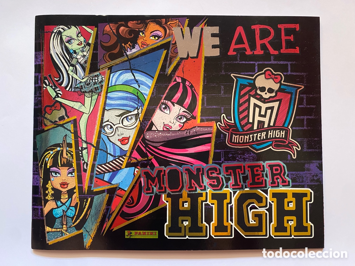 Coleccionismo &aacute;lbum: &Aacute;lbum de cromos Monster High We Are COMPLETO