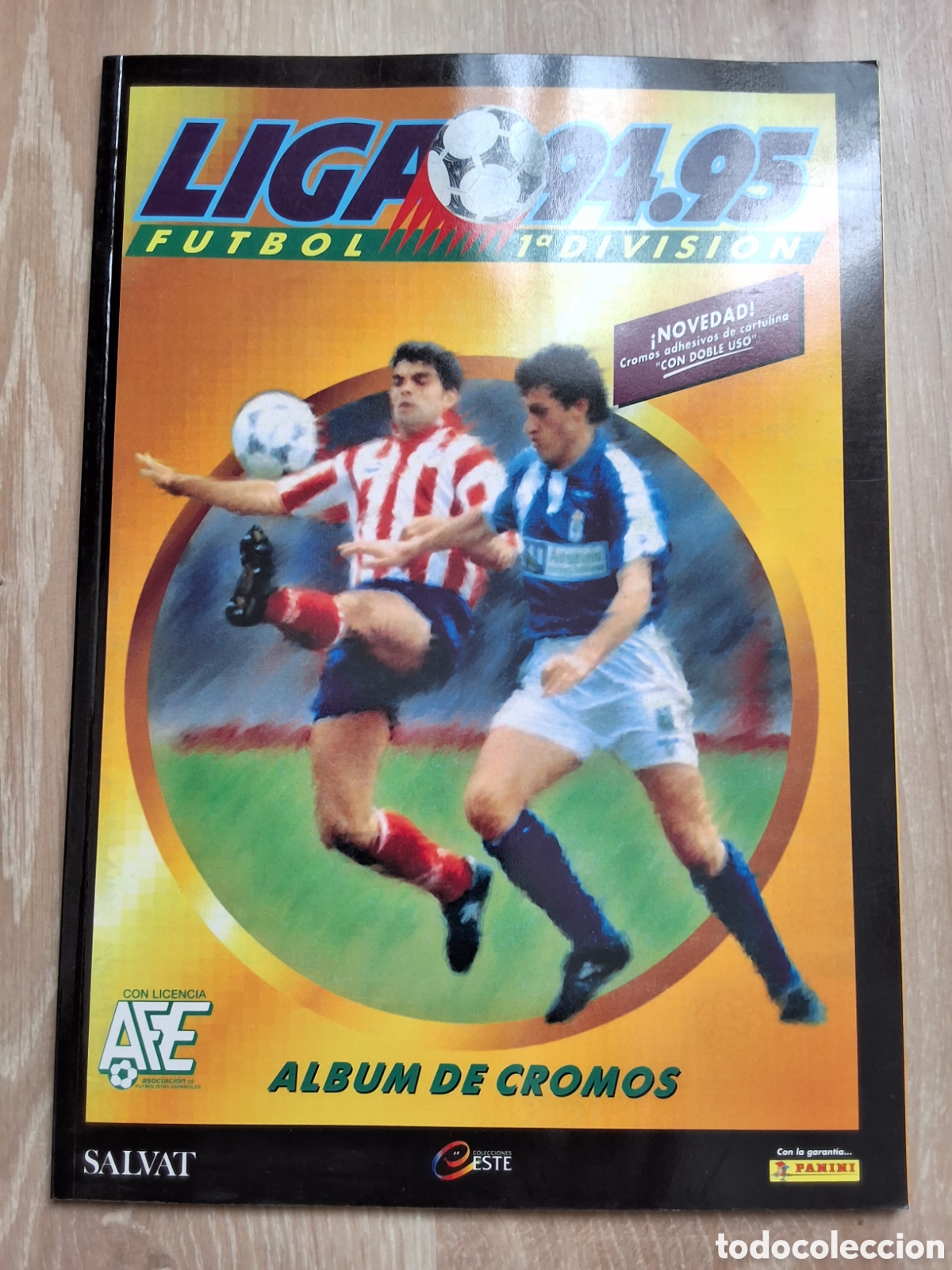 Coleccionismo &aacute;lbum: Album de futbol liga 1994- 1995 facsimil edita panini salvat