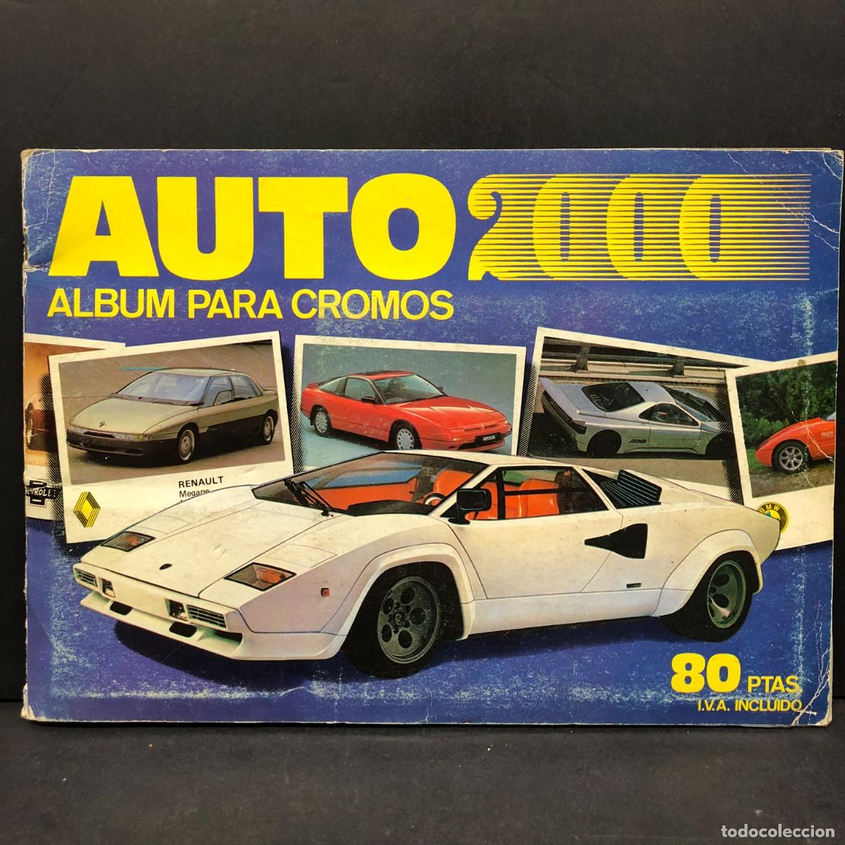 Collectionnisme Album: AUTO 2000 - ALBUM PARA CROMOS - COMIC-CROMO - COMPLETO A FALTA DE 2 CROMOS / 2111