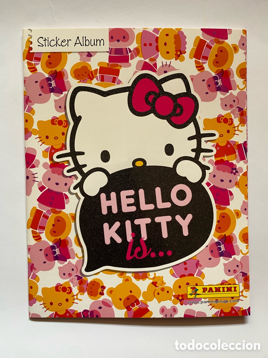 Coleccionismo &aacute;lbum: &Aacute;lbum de cromos Hello Kitty is&hellip; COMPLETO CROMOS SIN PEGAR