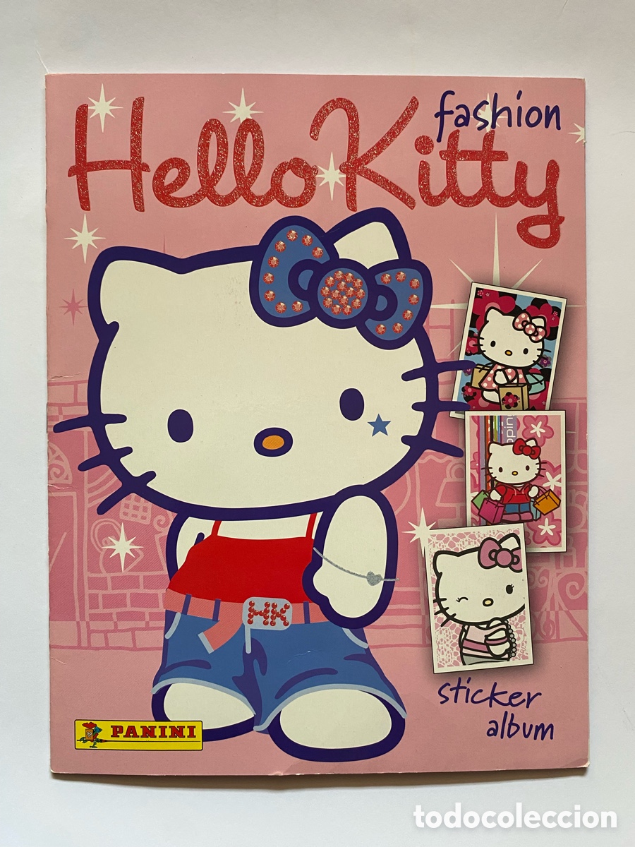 Coleccionismo &aacute;lbum: &Aacute;lbum de cromos Hello Kitty Fashion COMPLETO