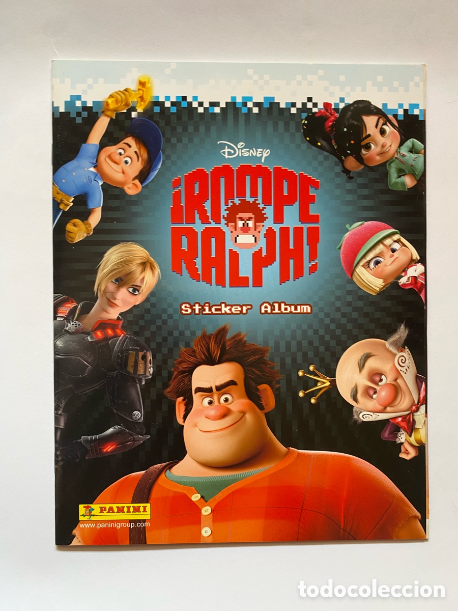 Coleccionismo &aacute;lbum: &Aacute;lbum de cromos Rompe Ralph COMPLETO CROMOS SIN PEGAR